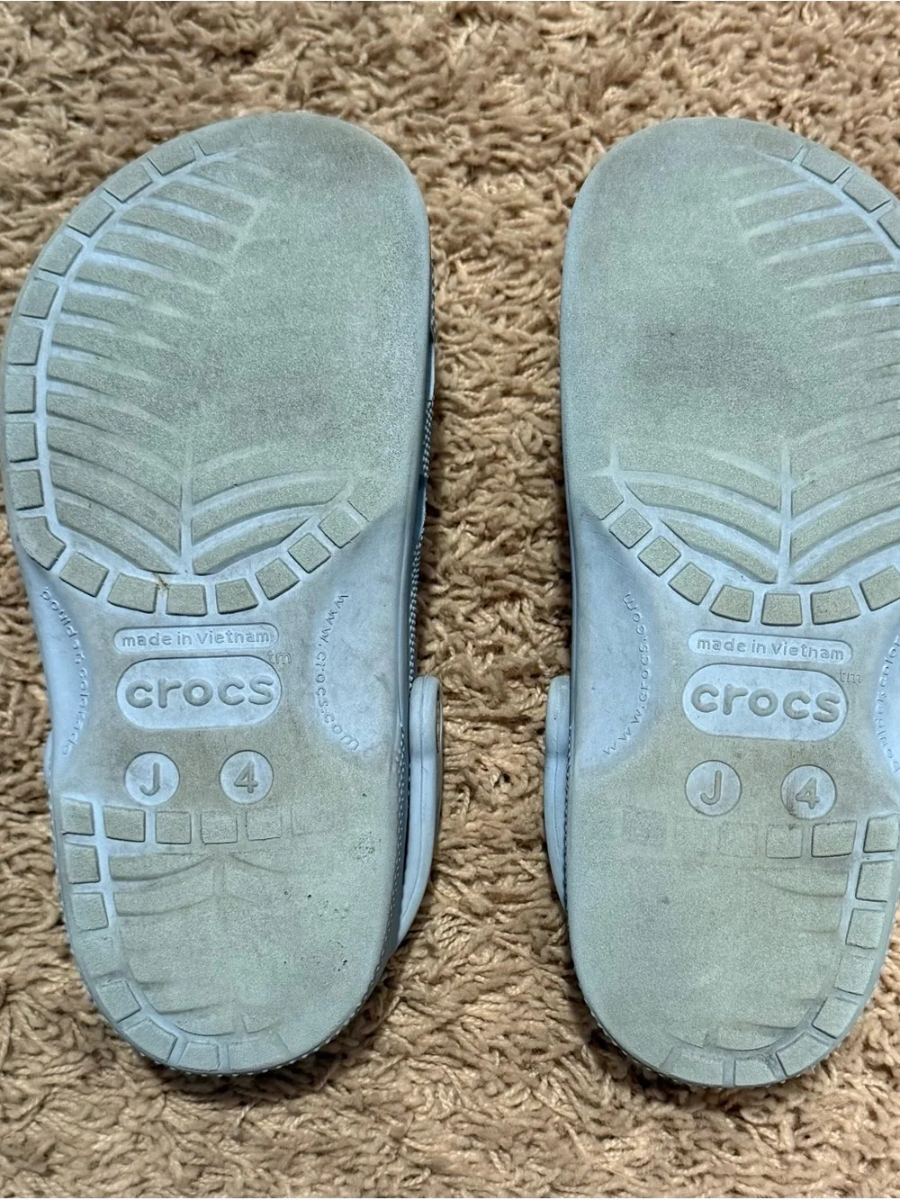 CROCS Kids Classic Clog in Pale Blue
